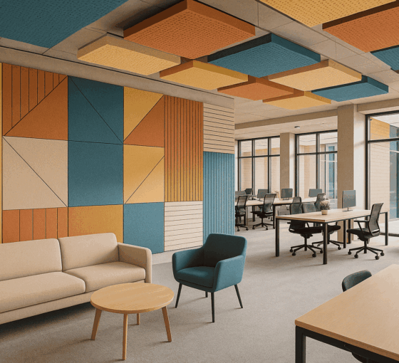 modern office decorative acoustic panels