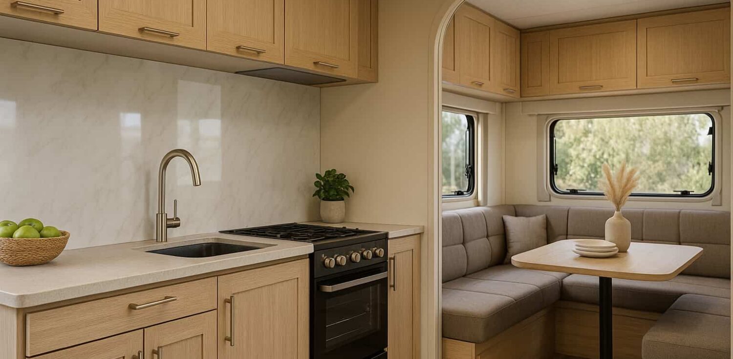 Acrylic for Caravan Splashbacks